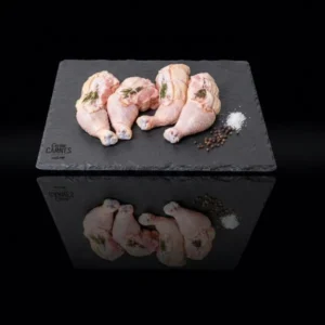 Perna Frango recheada com Legumes