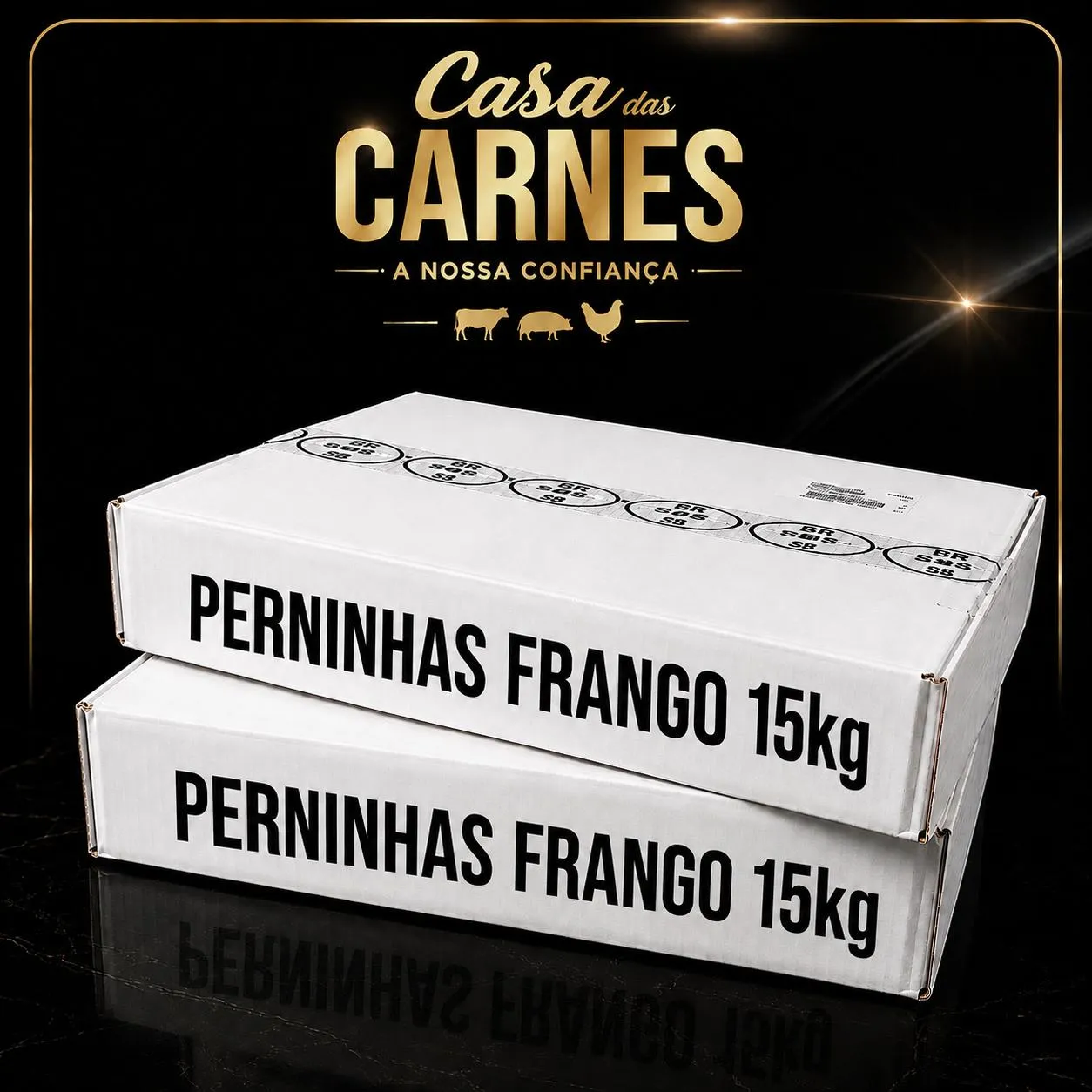 Caixa Perninhas Frango 15Kg